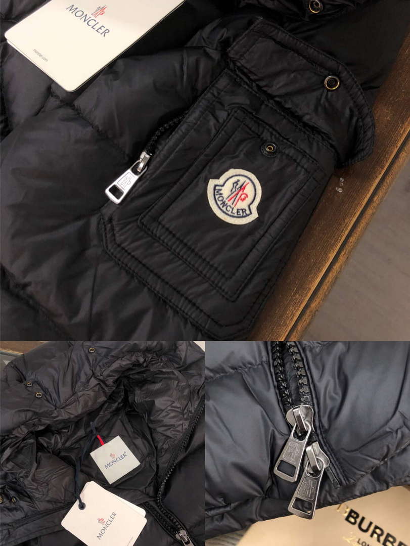 Moncler Short Classic Down Jacket M68742 - M - View 5