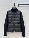 Moncler Women Knitted patchwork  Down Jacket M66012