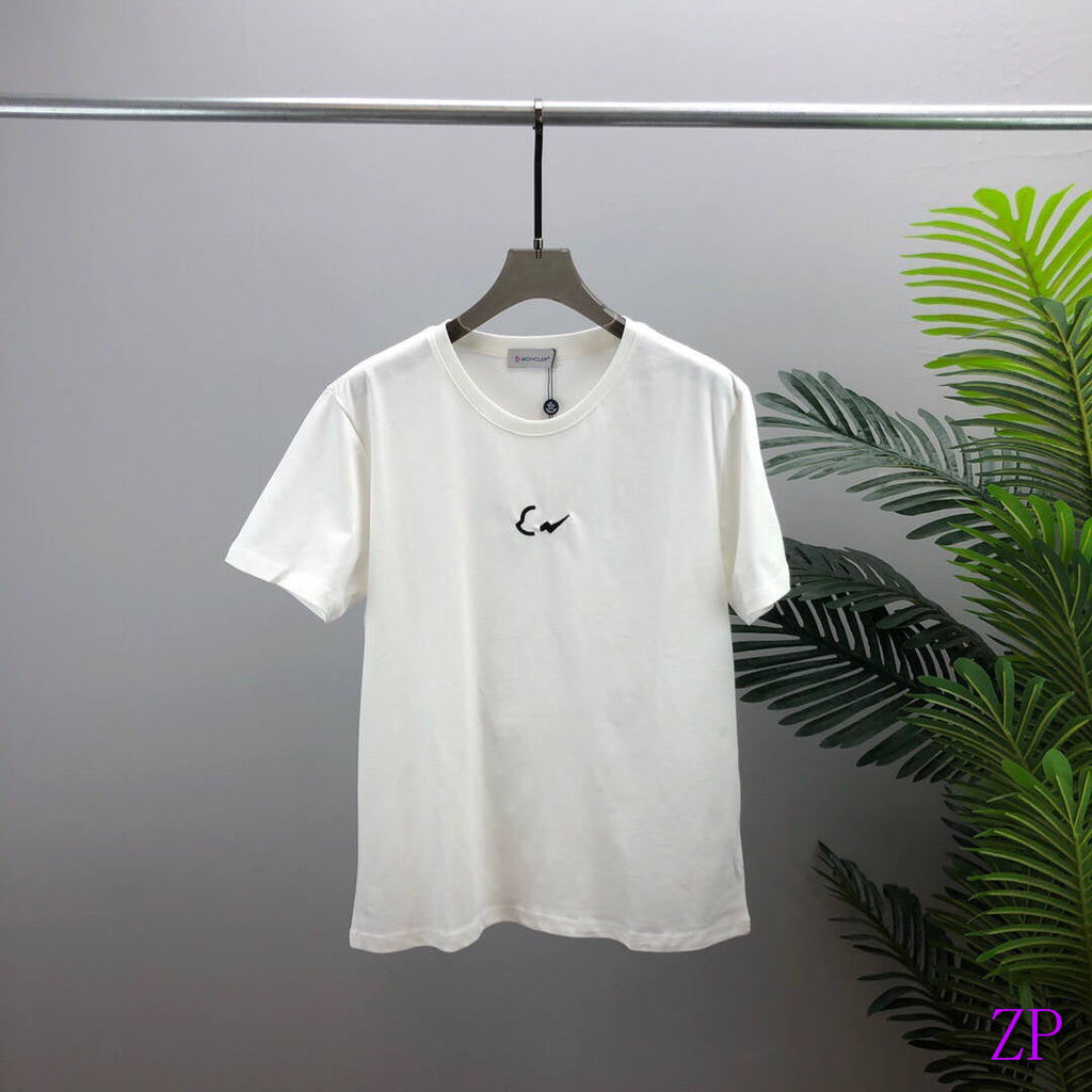 Moncler Women Men T-shirts Desiger Short Sleeve Clothing M80070