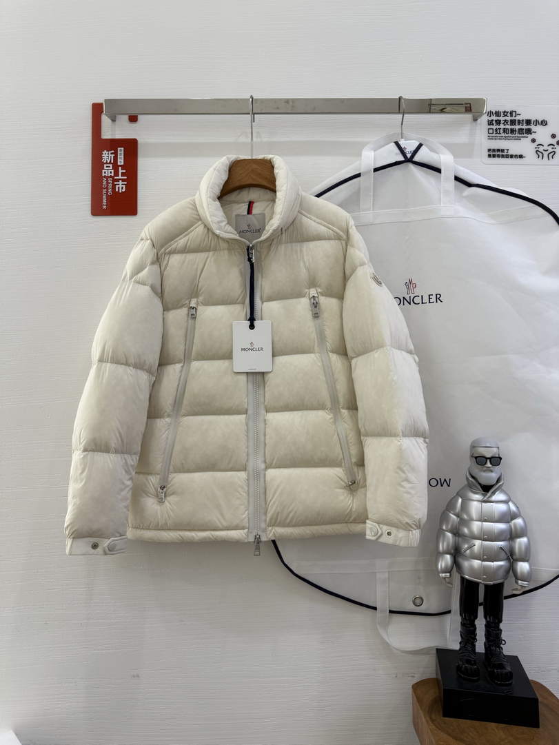 Moncler Women Men Stand collar Down Jacket M66016
