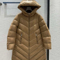 Moncler Women's Fashion Clothing Medium Length Down Coat M68721 - 1 - View 1
