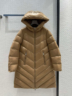 Moncler Women's Fashion Clothing Medium Length Down Coat M68721 - 1 - View 1