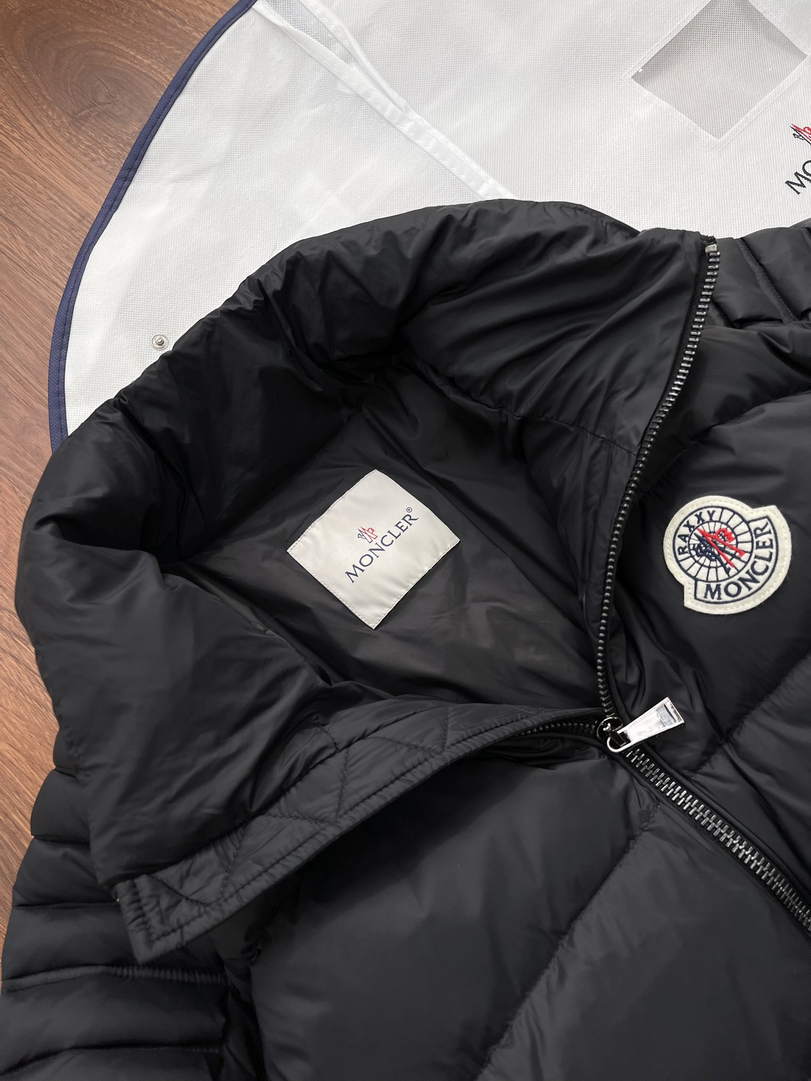Moncler x Raxxy Women stand-up collar zipper Down Jacket M66005