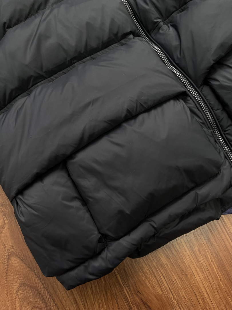 Moncler x Raxxy Women stand-up collar zipper Down Jacket M66005