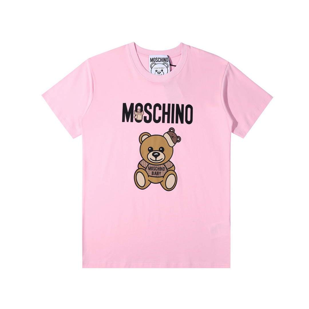 Moschino Women's T-Shirts Designer Clothing Pink 38090