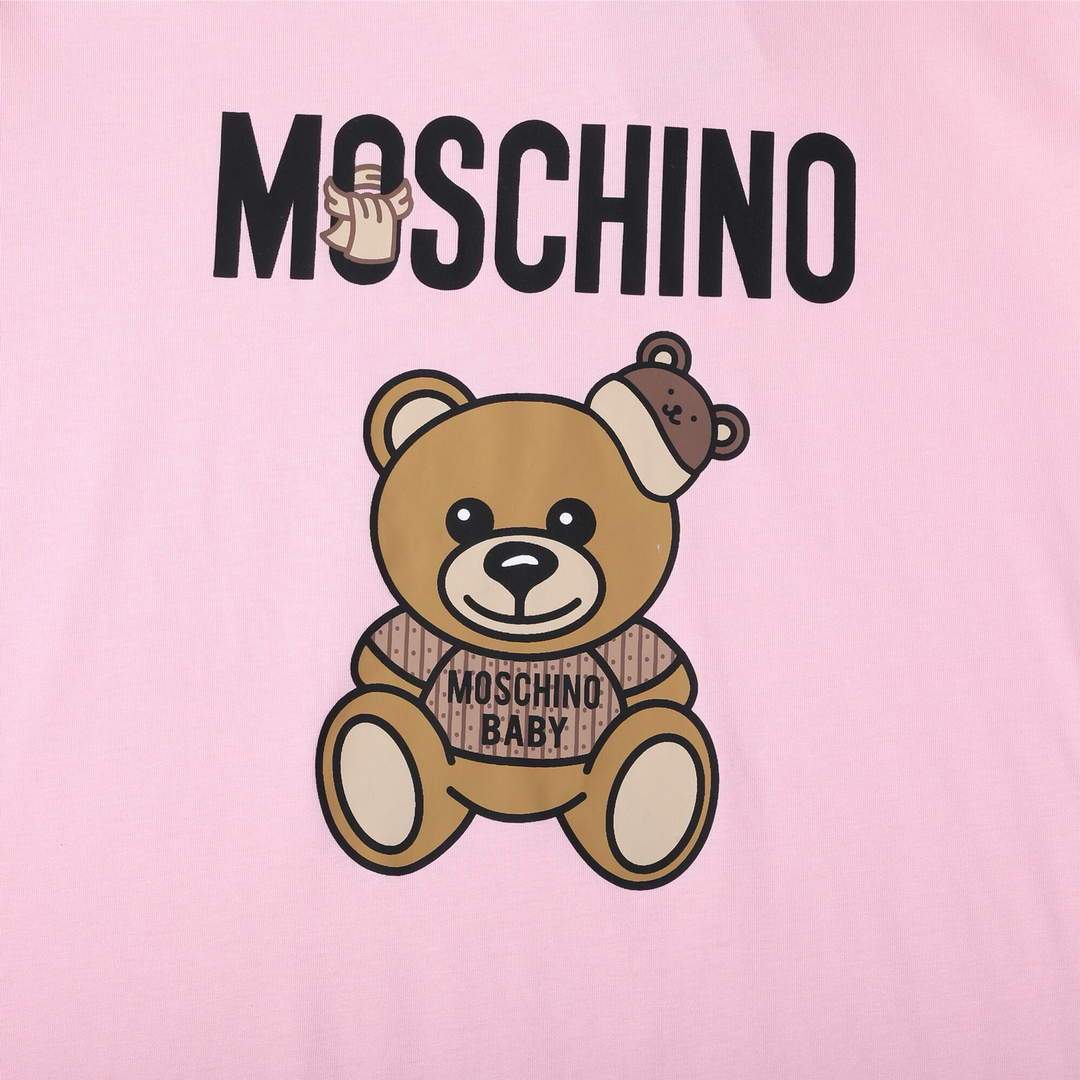 Moschino Women's T-Shirts Designer Clothing Pink 38090