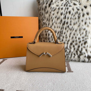 Moynat MC8L7V Light Brown Poudre Gabrielle BB Silver Hardware Mt1005 - Default Title - View 1