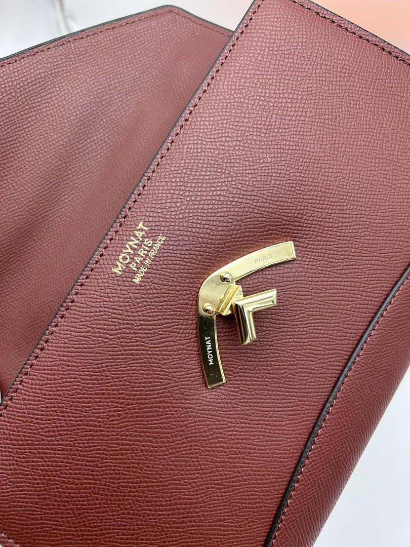 Moynat MC8L9V Gabrielle Clutch Gold Hardware Mt1010