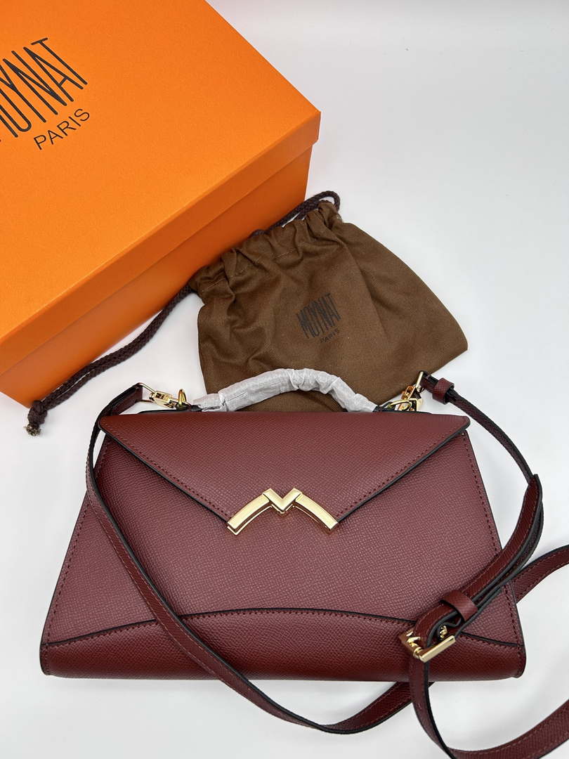 Moynat MC8L9V Gabrielle Clutch Gold Hardware Mt1010