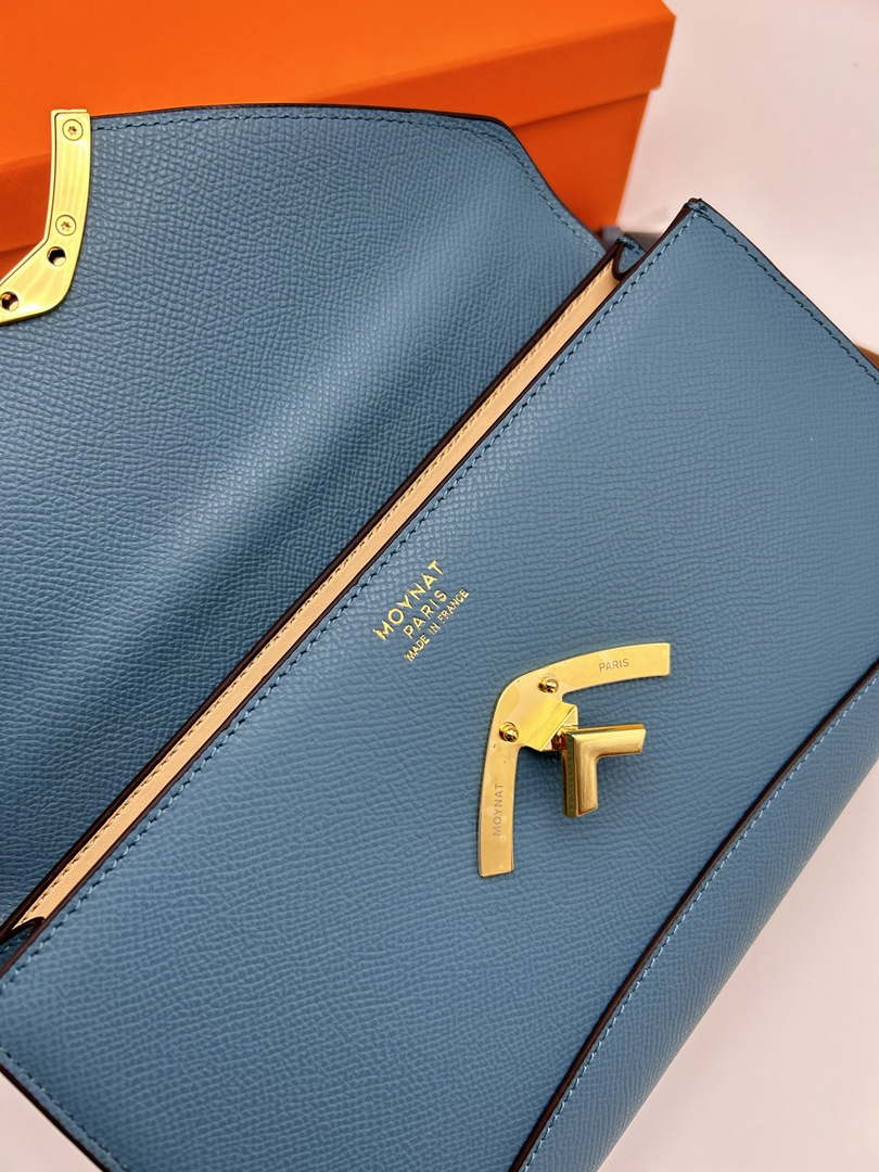 Moynat MC8L9V Gabrielle Clutch Gold Hardware Mt1011