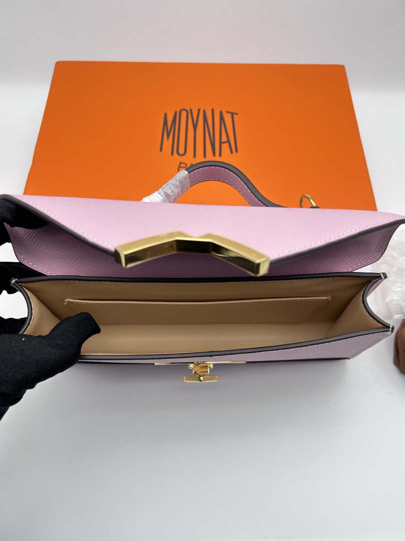 Moynat MC8L9V Gabrielle Clutch Gold Hardware Mt1012