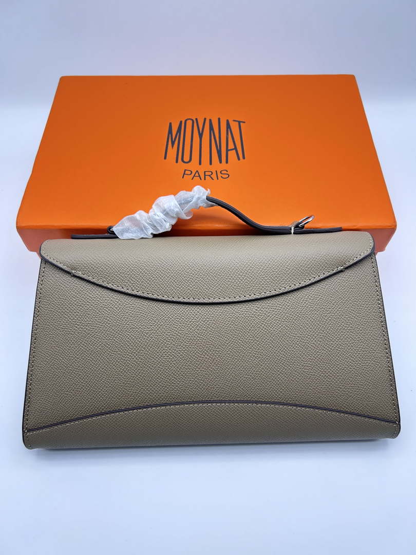 Moynat MC8L9V Gabrielle Clutch Silver Hardware Mt1007