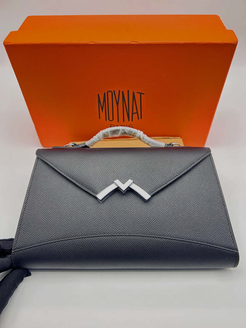 Moynat MC8L9V Gabrielle Clutch Silver Hardware Mt1008