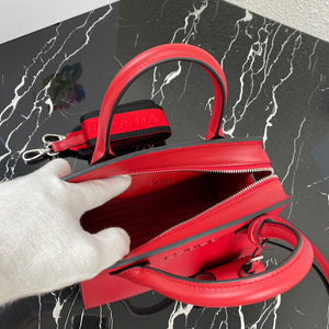 Prada 1BA269 Saffiano Leather Prada Monochrome Bag Red - Default Title - View 9