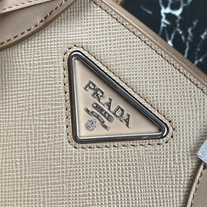 Prada 1BA269 Small Prada Kristen Saffiano bag Gray - Default Title - View 4