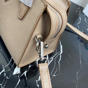 Prada 1BA269 Small Prada Kristen Saffiano bag Gray - Default Title - View 6