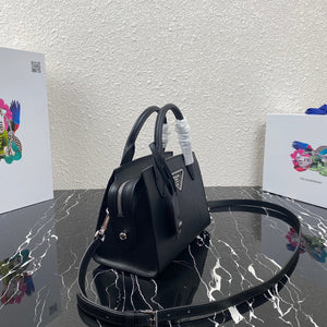 Prada 1BA269 Small Prada Kristen Saffiano bag Black - Default Title - View 3
