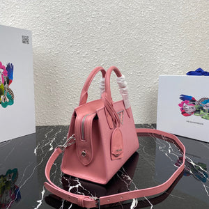 Prada 1BA269 Small Prada Kristen Saffiano bag Pink - Default Title - View 3
