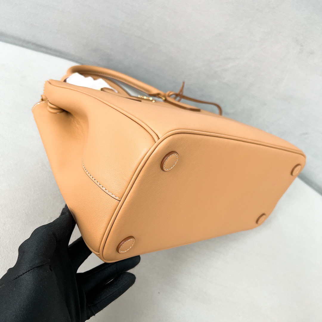 Prada 1BA274 Large Prada Smooth leather bag Apricot