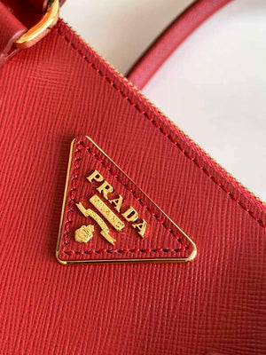 Prada 1BA274 Large Prada Galleria Saffiano leather bag Red - Default Title - View 5