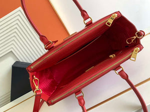 Prada 1BA274 Large Prada Galleria Saffiano leather bag Red - Default Title - View 8