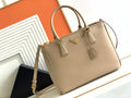 Prada 1BA274 Large Prada Galleria Saffiano leather bag Apricot