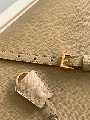 Prada 1BA274 Large Prada Galleria Saffiano leather bag Apricot - Default Title - View 6