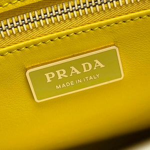 Prada 1BA274 Large Prada Smooth leather bag Yellow - Default Title - View 9