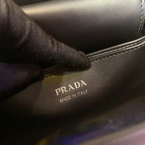 Prada 1BA311 Spectrum Small Leather Top Handle Bag Black - Default Title - View 9