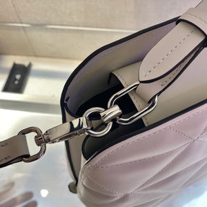 Prada 1BA311 Spectrum Small Leather Top Handle Bag White - Default Title - View 9
