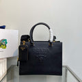 Prada 1BA337 Medium Saffiano leather handbag Black