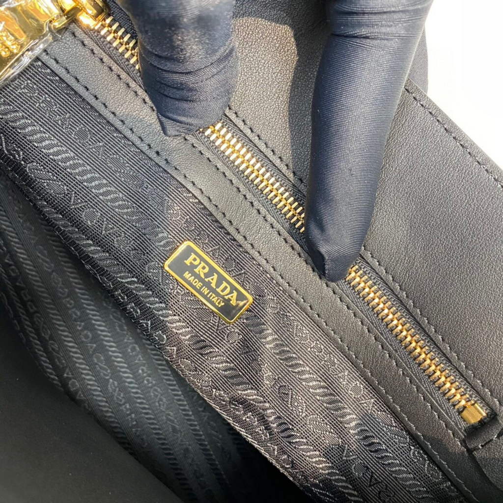 Prada 1BA337 Medium Saffiano leather handbag Black