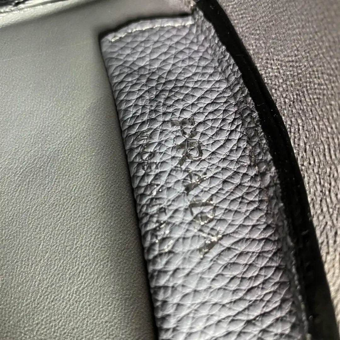 Prada 1BA349 Mini leather handbag Lake Blue Silver