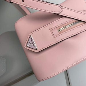 Prada 1BA365 Medium leather handbag Alabaster Pink - Default Title - View 7
