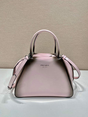 Prada 1BA366 Small brushed leather Prada Supernova handbag Alabaster S - Default Title - View 1