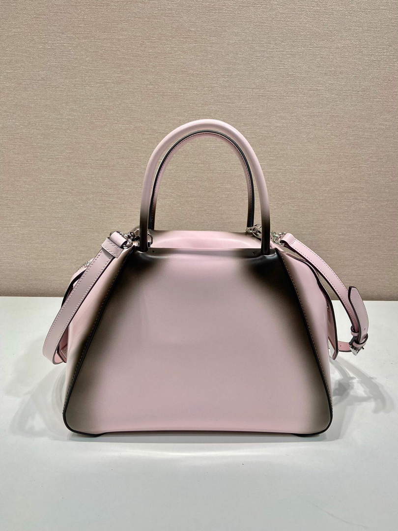Prada 1BA366 Small brushed leather Prada Supernova handbag Alabaster S