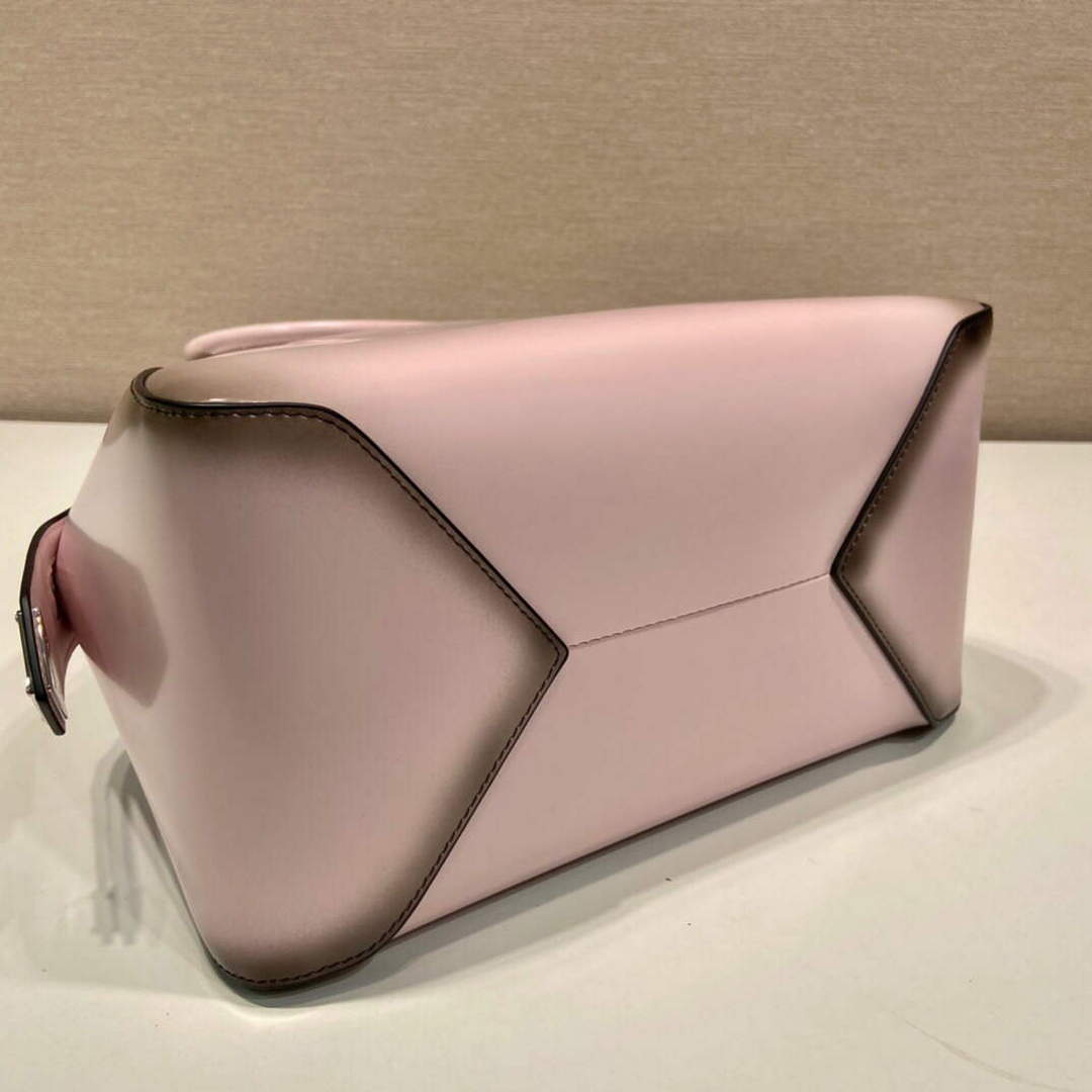 Prada 1BA366 Small brushed leather Prada Supernova handbag Alabaster S