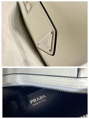 Prada 1BA366 Small brushed leather Prada Supernova handbag White - Default Title - View 9
