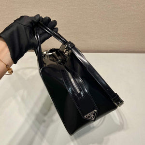Prada 1BA366 Small brushed leather Prada Supernova handbag Black - Default Title - View 5