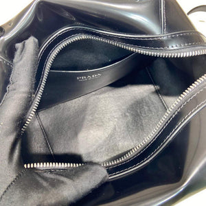 Prada 1BA366 Small brushed leather Prada Supernova handbag Black - Default Title - View 8