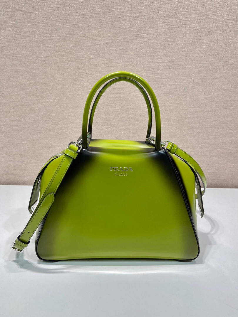 Prada 1BA366 Small brushed leather Prada Supernova handbag Ivy S - Default Title - View 1