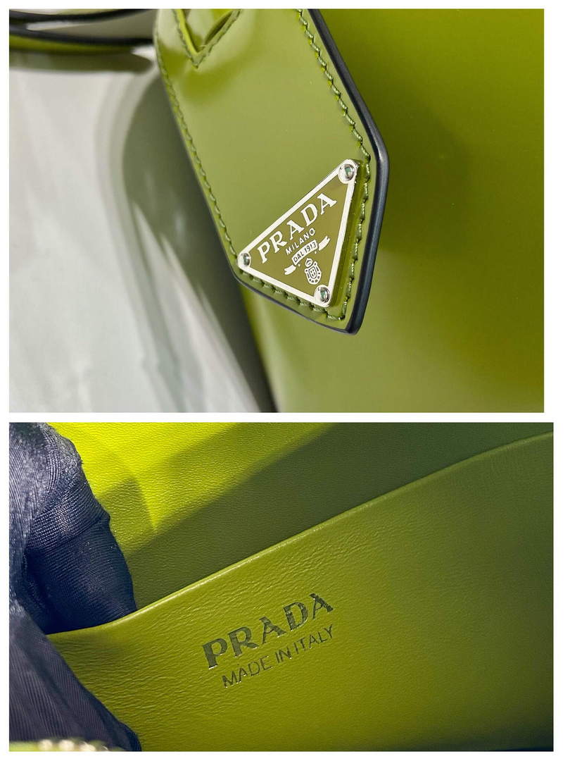 Prada 1BA366 Small brushed leather Prada Supernova handbag Ivy S - Default Title - View 9