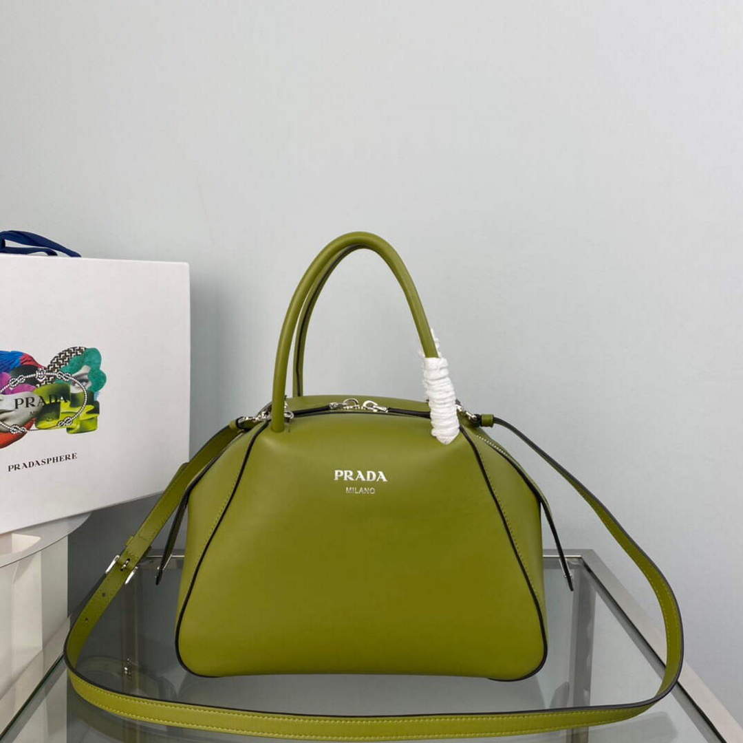 Prada 1BA366 Small leather handbag Ivy S - Default Title - View 1