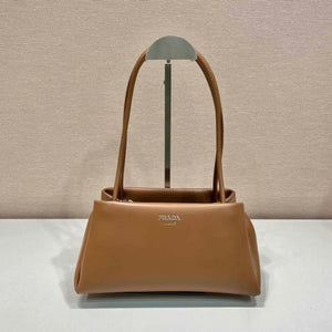 Prada 1BA368 Leather mini-bag Bag Brown - Default Title - View 1