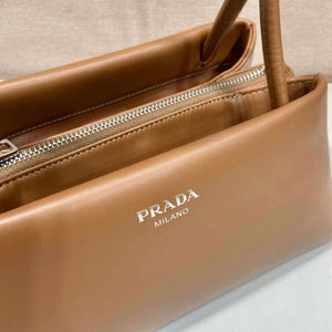 Prada 1BA368 Leather mini-bag Bag Brown - Default Title - View 5