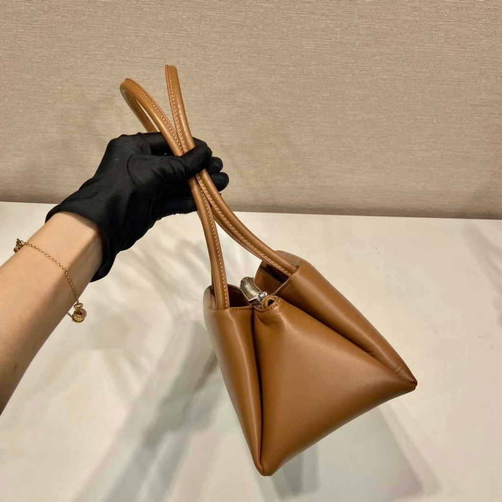 Prada 1BA368 Leather mini-bag Bag Brown