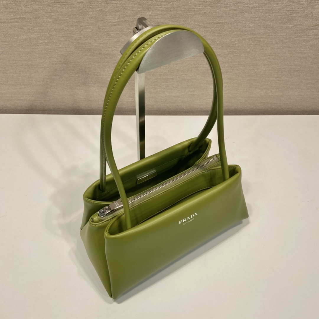 Prada 1BA368 Leather mini-bag Bag Green - Default Title - View 3