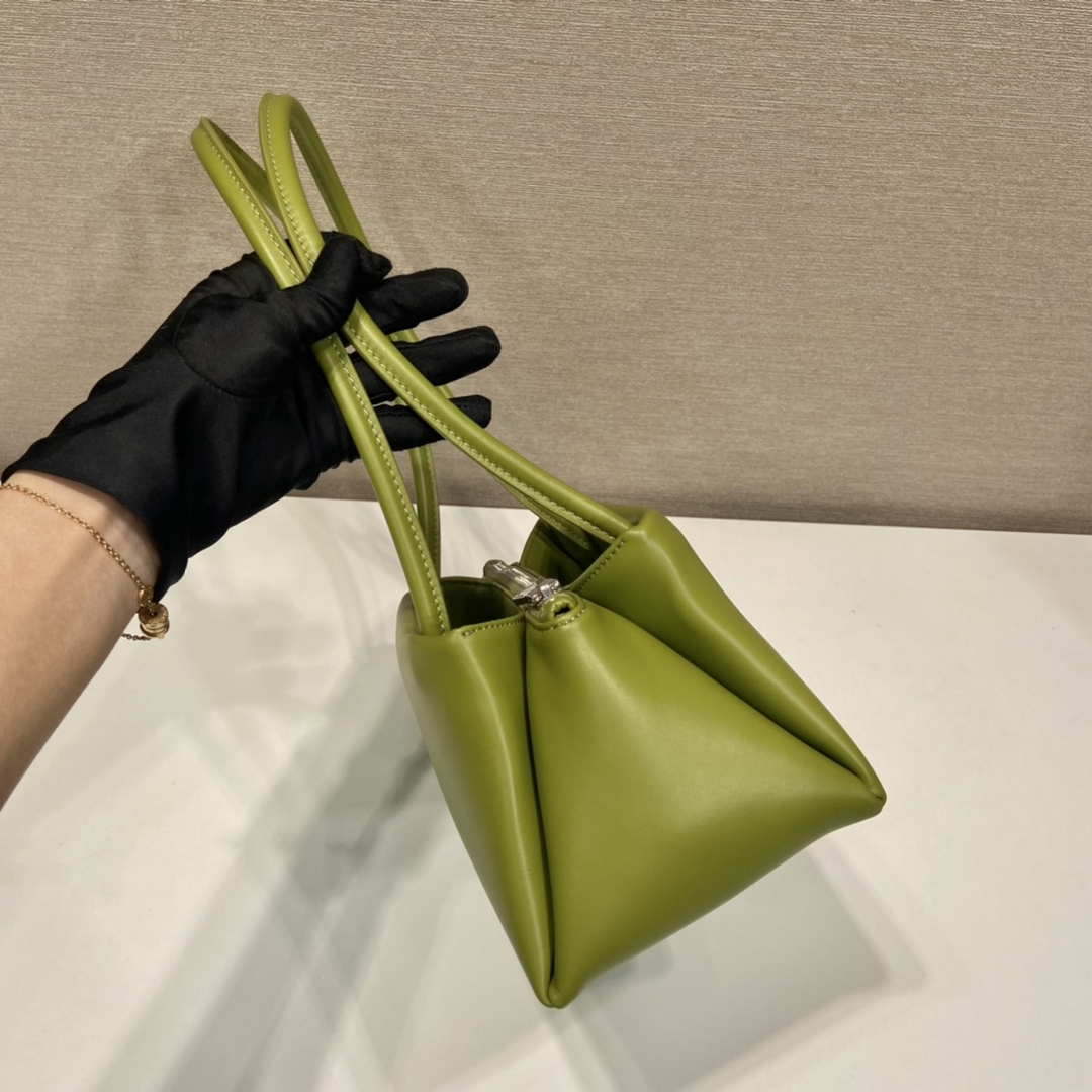 Prada 1BA368 Leather mini-bag Bag Green - Default Title - View 6