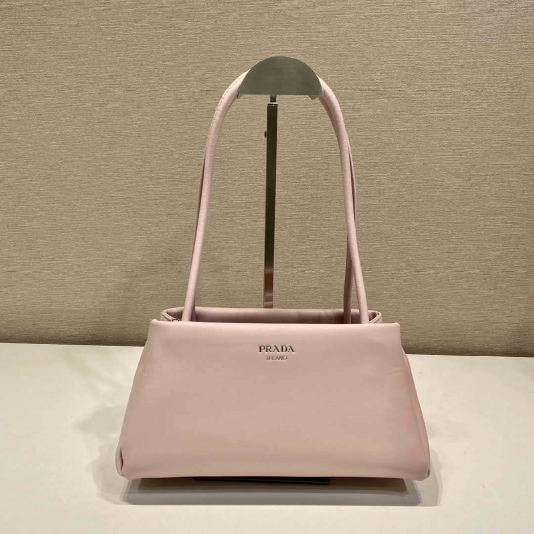 Prada 1BA368 Leather mini-bag Bag Pink - Default Title - View 1