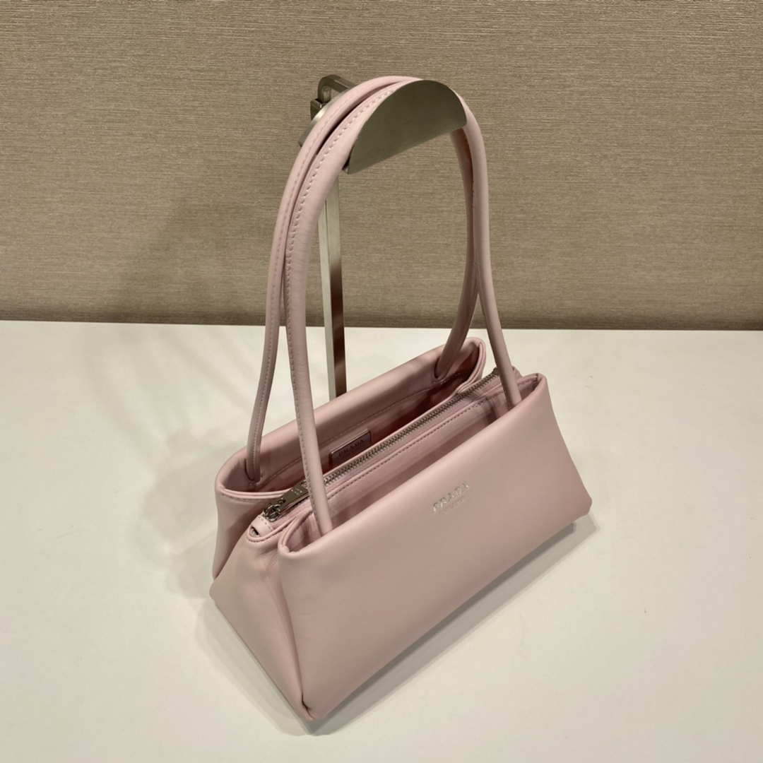 Prada 1BA368 Leather mini-bag Bag Pink - Default Title - View 3